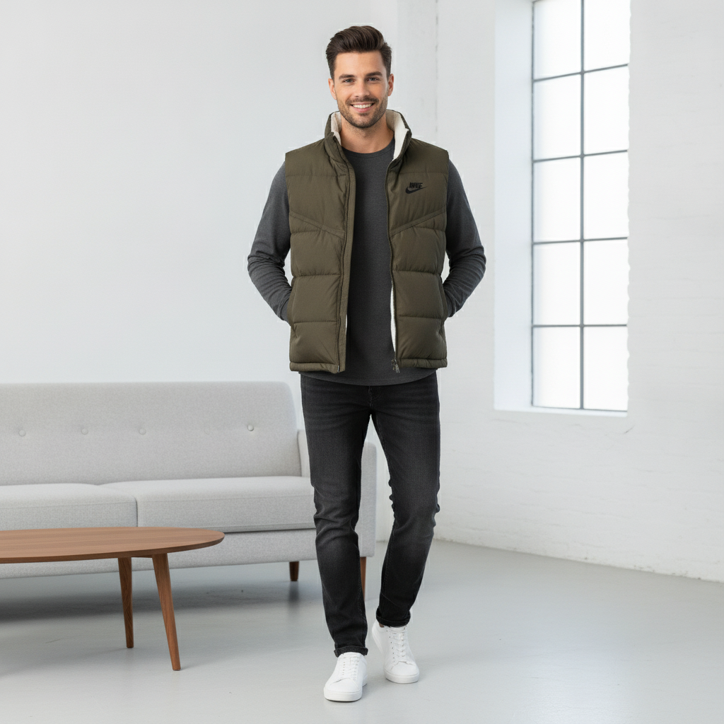Quilted Thermal Gilet