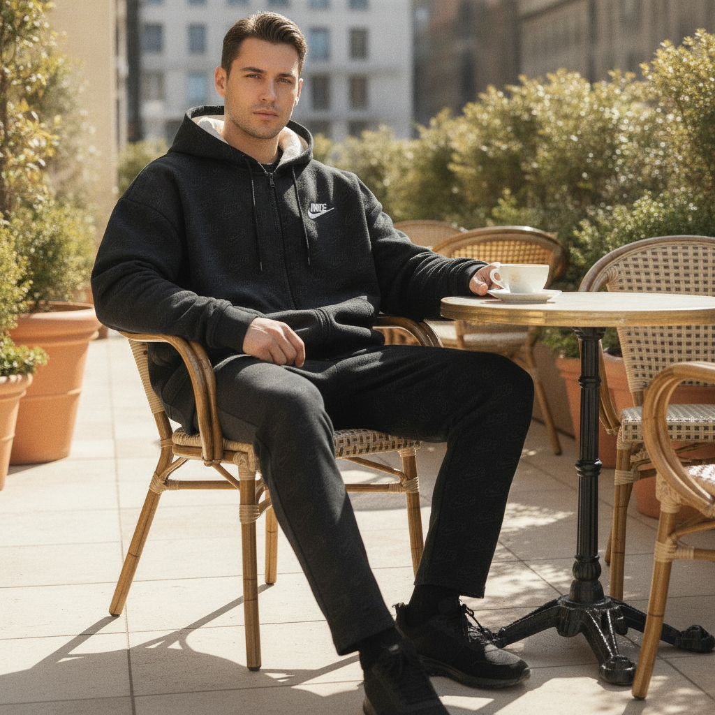 Monogram Fleece Tracksuit